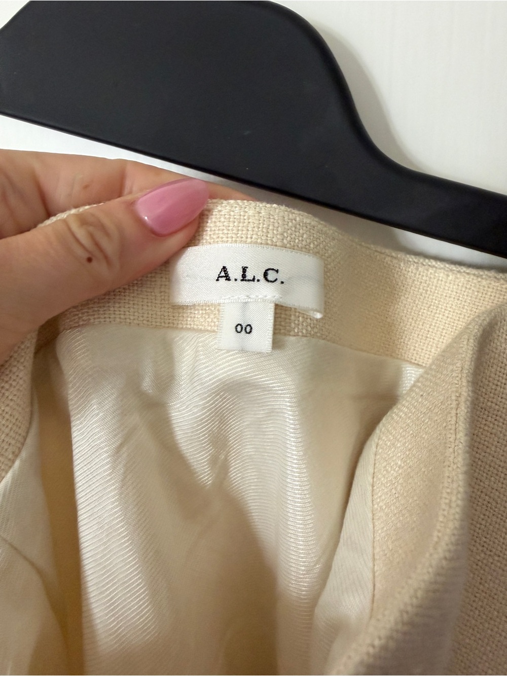 A.L.C. Lia Linen Midi Skirt - Picture 7 of 8